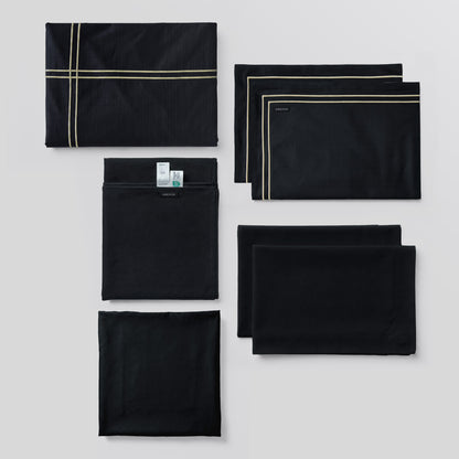Newyork sheet set - detail stitching